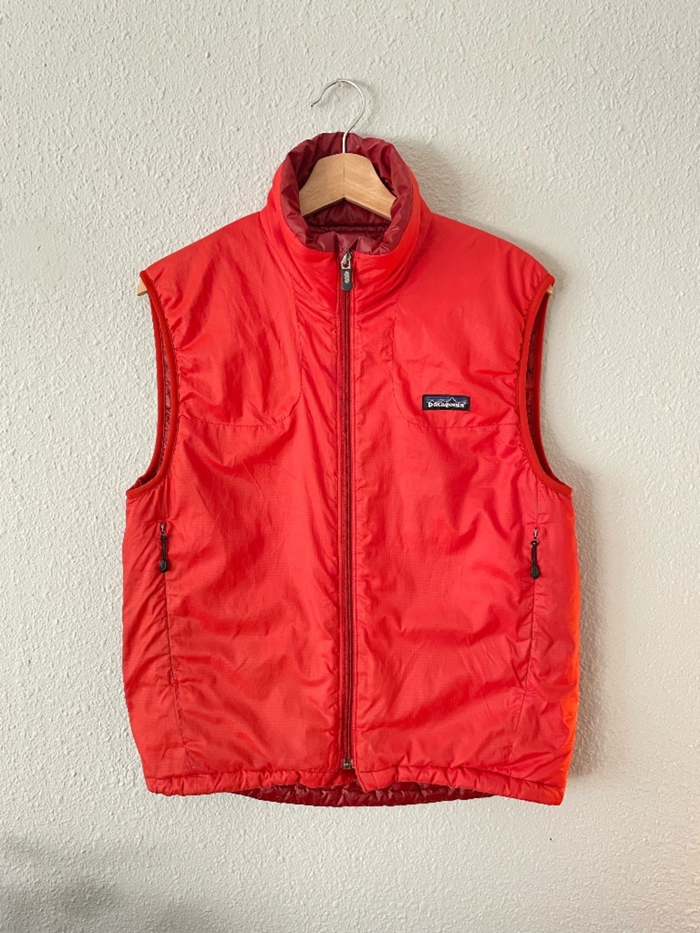 Vintage 2007 Patagonia Micro Puff Vest - "Red Ember" 83996F7 (Men's XS)
